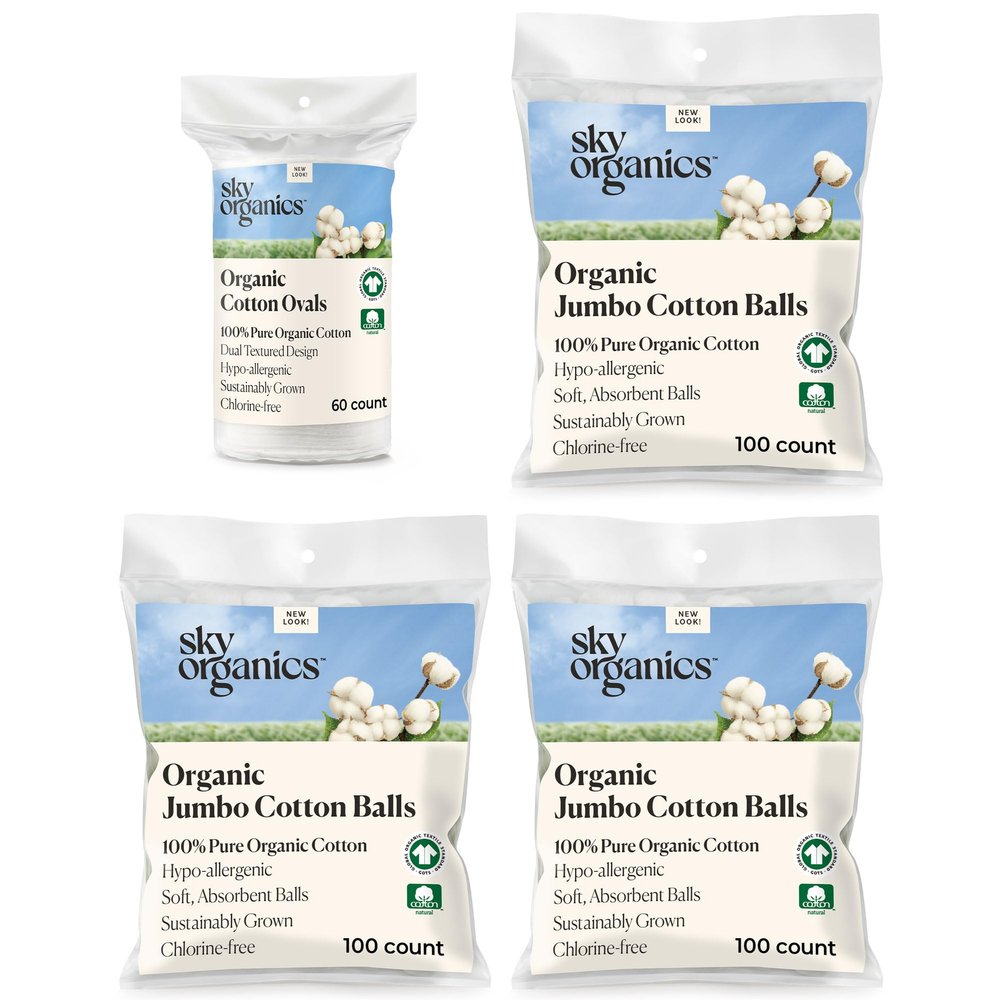 Cotton Balls & Cotton Ovals