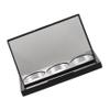 Baluue Travel Eyeshadow Organizer Compact Refillable Diy Cosmetic Palette with Brush Holder Design for Eyeshadow and Blush for Makeup The Go view 1