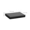 Baluue Travel Eyeshadow Organizer Compact Refillable Diy Cosmetic Palette with Brush Holder Design for Eyeshadow and Blush for Makeup The Go view 2