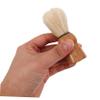 Anneome Beard Grooming Brush for Men Shave Brush Boar Hair Retro Beard Brush Travel Size Face Hair Shaving Brush view 3