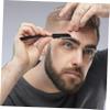 FOMIYES 5pcs Stainless Steel Folding Eyebrow Shaver Reusable Travel- for Men Women Safe Mesh Guard Design for Precision Eyebrow Shaping Facial Hair Removal with Matte Non-slip Handle view 4