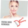 Beatifufu Facial Hair Remover Spring Tool for Portable Manual Epilator for Convenient Hair Removal Anywhere and Design for Face and Lip view 3