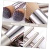 PLAFOPE 10pcs Makeup Brush Kit Foundation Eye Shadows Powder Blush Lipstick Highlighter Brush Set Cosmetics Set for Women view 4