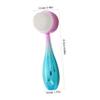 Didiseaon Facial Brush Cleansing Tool Face Wash Brush Head Silicone Face Exfoliator for Men Scrubber for Skin Care Tools Purpose Use Portable Design for Home Travel view 2