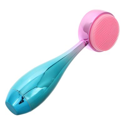 FOMIYES Intensive Cleansing Face Brush Soft Silicone Brush Head Exfoliating Tool Face Scrubber Skin Blackhead Exfoliator
