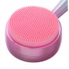 FOMIYES Intensive Cleansing Face Brush Soft Silicone Brush Head Exfoliating Tool Face Scrubber Skin Blackhead Exfoliator view 3
