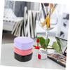 Gogogmee 3pcs Makeup Brush Cleaner Sponge Quick Dry Makeup Tool for Residual Powder Removal Cosmetic Brush Cleaner Box view 4