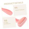 FOMIYES Hair Remover Trimmer for Women Manual for Body Face Legs and Areas Painless Hair Shaver Tool Compact Travel-Friendly Grooming view 3