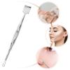 OHPHCALL Dual-Ended Stainless Steel Blackhead Scraper Tool Versatile Facial Cleaning Spatula for Pimple Removal Portable Exfoliating Tool for Nose and Forehead Tool view 3