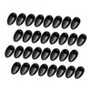 TOVINANNA 40pcs Reusable Black Ear Covers for Hair Dyeing and Heat Protection Multifunctional Ear Protectors for Salon and Home Use for Hair Treatments view 1
