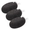 Gogogmee 3pcs Natural Pumice Stone Foot Exfoliator for Dead Skin Removal Heels Elbows and Hands Lava Pedicure Tools for Soft Healthy Feet and Comfort view 1