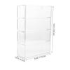 VILLCASE 2pcs Elegant Sunglasses Display Box Acrylic Makeup Pen Storage Craft Storage Case view 2