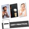 NOLITOY Beard Exfoliator for Men Sink Cleaning Tool Beard Trimmer Catcher Mat Hair Shaving Catcher Barber Grooming Kit view 3