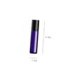 NOLITOY 24 Pack 5ml Blue Glass Roll on Bottles for Perfume view 2