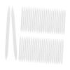 SOESFOUFU 50pcs Replacement Brush Heads for Eyeliner Pens Soft Silicone Tips for Diy Eye Makeup Easy Cleaning and Replacement view 1