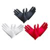 ARTIBETTER 3pairs Elastic Spandex Gloves Black Fingerless Long Gloves for Jewelry Inspection and Etiquette view 1
