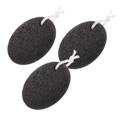 Beatifufu Pumice Foot Scrub 3pcs Natural Pumice Stone Lava Pedicure Tools Foot Stone Natural Pumice Stone for Feet Exfoliates and Reduces Corns