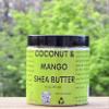 AFROGARNICS LLC Coconut & Mango Shea Butter Hair Butter, 8 oz view 1