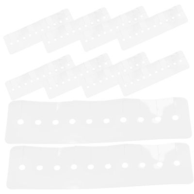 VINTORKY Hair Extension Tool Kit 14cm 10 Hole Heat Shield Guards Glue Protector for Hair Weave
