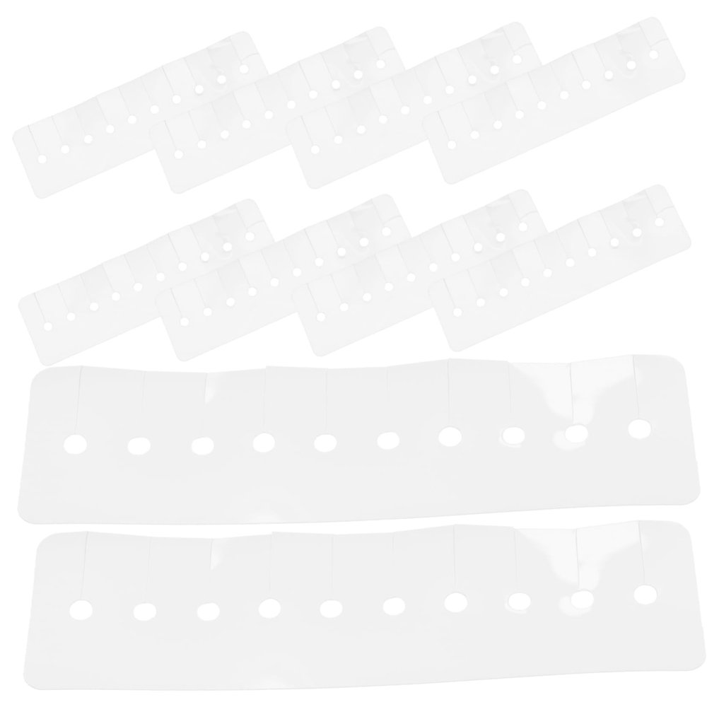 VINTORKY Hair Extension Tool Kit 14cm 10 Hole Heat Shield Guards Glue Protector for Hair Weave