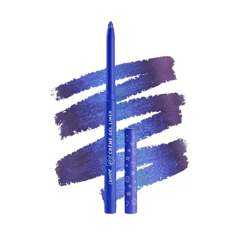 ColourPop Crme Gel Waterproof Chrome Eyeliner - 18HR Wear, Ultra-Pigmented Eyeliner Pencil with Matte & Metallic Finishes - Smudge-Proof, Vegan & Cruelty-Free - Ventura Blvd (0.01 oz)