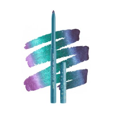 ColourPop Crme Gel Waterproof Chrome Eyeliner - 18HR Wear, Ultra-Pigmented Eyeliner Pencil with Matte & Metallic Finishes - Smudge-Proof, Vegan & Cruelty-Free - Power Trip (0.01 oz)