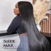 LUVME HAIR All-Day Comfort 100% Human Hair 5x5 Lace Front Wigs Glueless Straight Wig Human Hair Pre Plucked Pre Cut Long Black Wig Lace Closure Wigs Frontal Wigs view 2