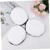 BIUDECO 3pcs Reusable Makeup Remover Pads Microfiber Face Cleansing Cloths for Natural Makeup Removal Soft Washable Wipe Pads for Daily Use view 4