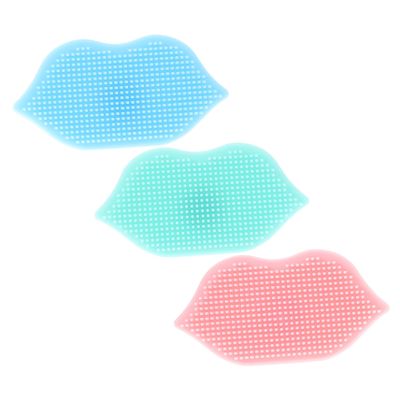 FOMIYES 3pcs Soft Silicone Face Wash Brush Gentle Exfoliating Facial Cleansing Brush for Daily Skincare Routine for Women Compact Cup Design