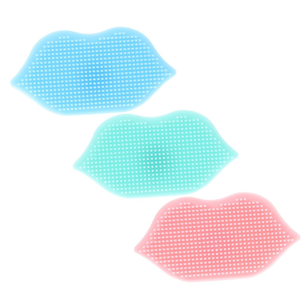 FOMIYES 3pcs Soft Silicone Face Wash Brush Gentle Exfoliating Facial Cleansing Brush for Daily Skincare Routine for Women Compact Cup Design