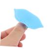 FOMIYES 3pcs Soft Silicone Face Wash Brush Gentle Exfoliating Facial Cleansing Brush for Daily Skincare Routine for Women Compact Cup Design view 3