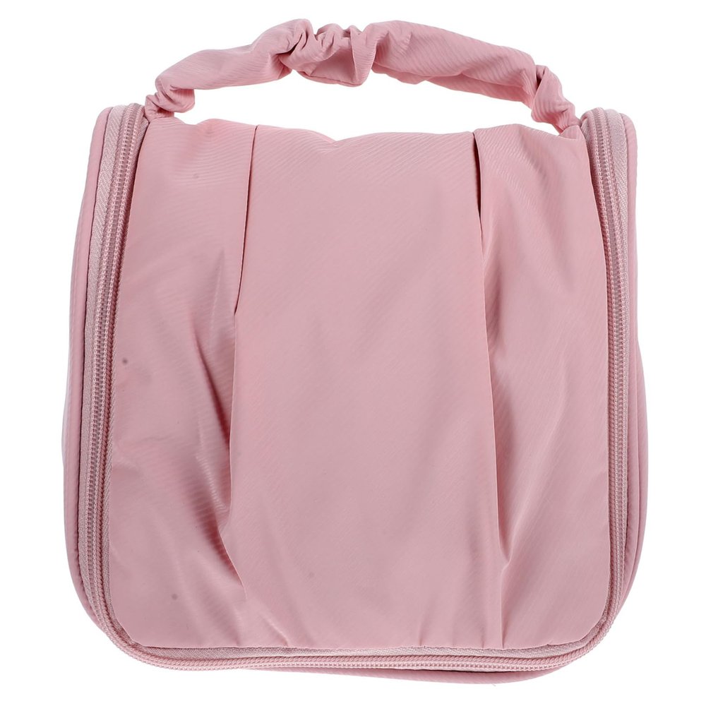 VINTORKY Large Capacity Waterproof Travel Toiletry Bag Handle Portable Cosmetic Organizer for Women Girls for Travel Bathroom Storage and Makeup Accessories