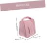 VINTORKY Large Capacity Waterproof Travel Toiletry Bag Handle Portable Cosmetic Organizer for Women Girls for Travel Bathroom Storage and Makeup Accessories view 2