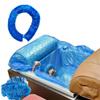 200-Count Blue Disposable Spa Chair Liners, 48" x 48" x 9.5 Mic, Elastic Bags for Pedicure and Foot Soak, Fits Most Salon Chair Tubs, Hygienic and Easy to Use view 1