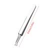 Clip Tweezers Beauty Salon Scraping Closing Artifact Needle Tool(8.5CMbending) view 2
