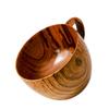 Danweix Wooden Shaving Bowl with Handle, Shaving Soap & Cream Bowl for Men Classic Style Easy to Lather Fits Wet Shaving (2#) view 4