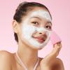 APRILSKIN Pink Aloe Facial Polish Cleanser with Heart-Shaped Plush Facial Cleansing Sponge view 2