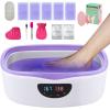 KmaxShip Paraffin Wax Machine for Hand and Feet Treatment - 5000ml Large Capacity Paraffin Wax Warmer with 3.85 lbs Refills, Moisturizing Kit Paraffin Hand Wax Machine - 213pcs Set view 1