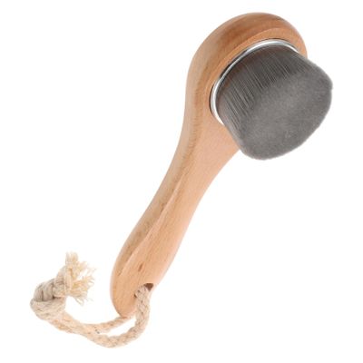 Didiseaon Facial Brush with Soft Bristles for Exfoliation Long Handle Cleansing Tool for Gentle Skin Care for Makeup Removal and Massaging Suitable for All Skin Types