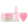 APRILSKIN Pink Aloe Pink Aloe Glass Skincare Duo with Heart Puff: Pink Aloe Facial Polish Cleanser, Pink Aloe Mucin Serum & Heart-Shaped Plush Facial Cleansing Sponge view 1