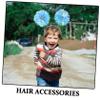 NAMOARLY 2pcs Pompom Tinsel Headbands Sparkly Hair Accessories for Birthdays Christmas Parties and Cosplay Events Lightweight and Comfortable Design view 3
