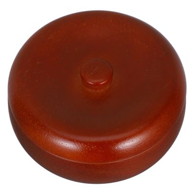 NAMOARLY Shaving Foam Bowl Barber Cup Wooden Shaving Brush Bowl Lid Beard Lathering Pot for Men