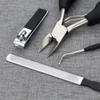 DUYHBAWRS Toenail Ingrown Dead Skin Pliers Sharp Nose Pliers Manicure Hard Nail Clippers Gifts Set view 4