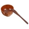 Mikinona Facial Mask Mixing Bowl Wood Mask Bowl Kit Set Mixing Rod Skin-friendly Tools view 1