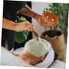 Mikinona Facial Mask Mixing Bowl Wood Mask Bowl Kit Set Mixing Rod Skin-friendly Tools view 3