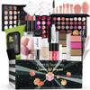 Beginner Makeup Kits Makeup Present Set Multipurpose Womens All In One Makeup Sets Lip Gloss Face Eye Makeup Eyeshadow Palette Blushes Lipstick Brushes Easy To Carry For Women Makeup Kit view 1