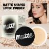 BEUKING Matte Setting Powder, Translucent Long-lasting Waterproof Concealer Face Loose Powder Light Breathable Oil-controlling, Smooth Matte Finish for Daily Face Makeup (04# Brown, 0.21 oz) view 2