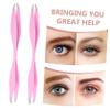 Anneome 2pcs Double Ended Stainless Steel Tweezers for Nail Art Pointed Tip Nail Crafts Tool for Rhinestone and Jewel Accessory for Precision Grooming view 3