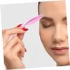 Anneome 2pcs Double Ended Stainless Steel Tweezers for Nail Art Pointed Tip Nail Crafts Tool for Rhinestone and Jewel Accessory for Precision Grooming view 4