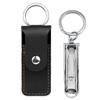 DUYHBAWRS Portable Nail Clippers Trimmer Stainless Steel Toenail Tools Manicure Thick Hard PU Leather view 1